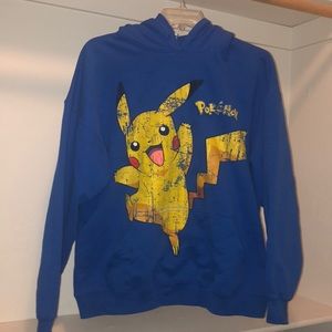 Distressed Pikachu Hoodie